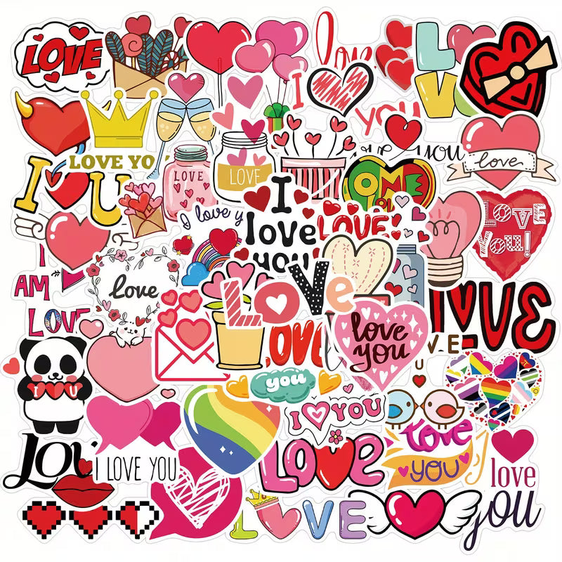 Stickers San Valentine mixtos