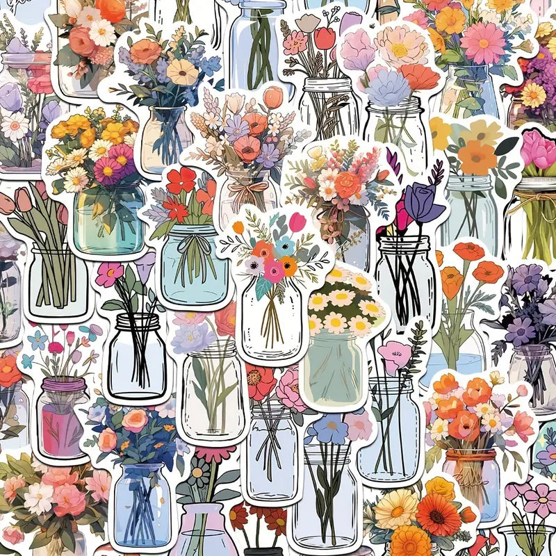 Stickers de Flores mixtos