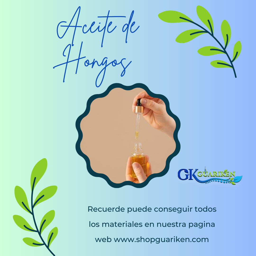 Receta Aceite de hongos (Gratis)