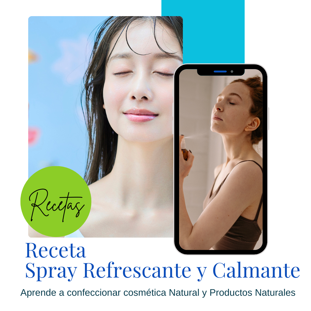 Receta Spray Refrescante y calmante