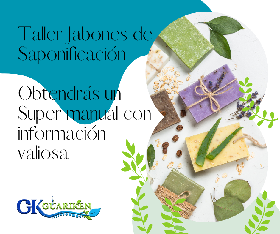 Taller de Jabones de Saponificación en frio ($40 Deposito)
