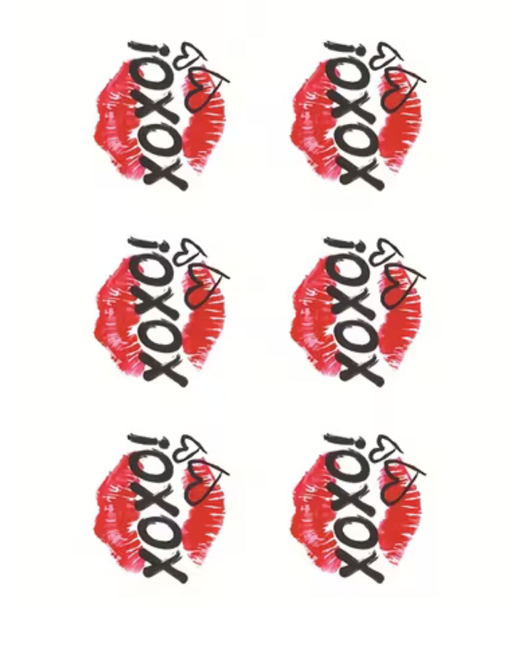 Stickers Xoxo