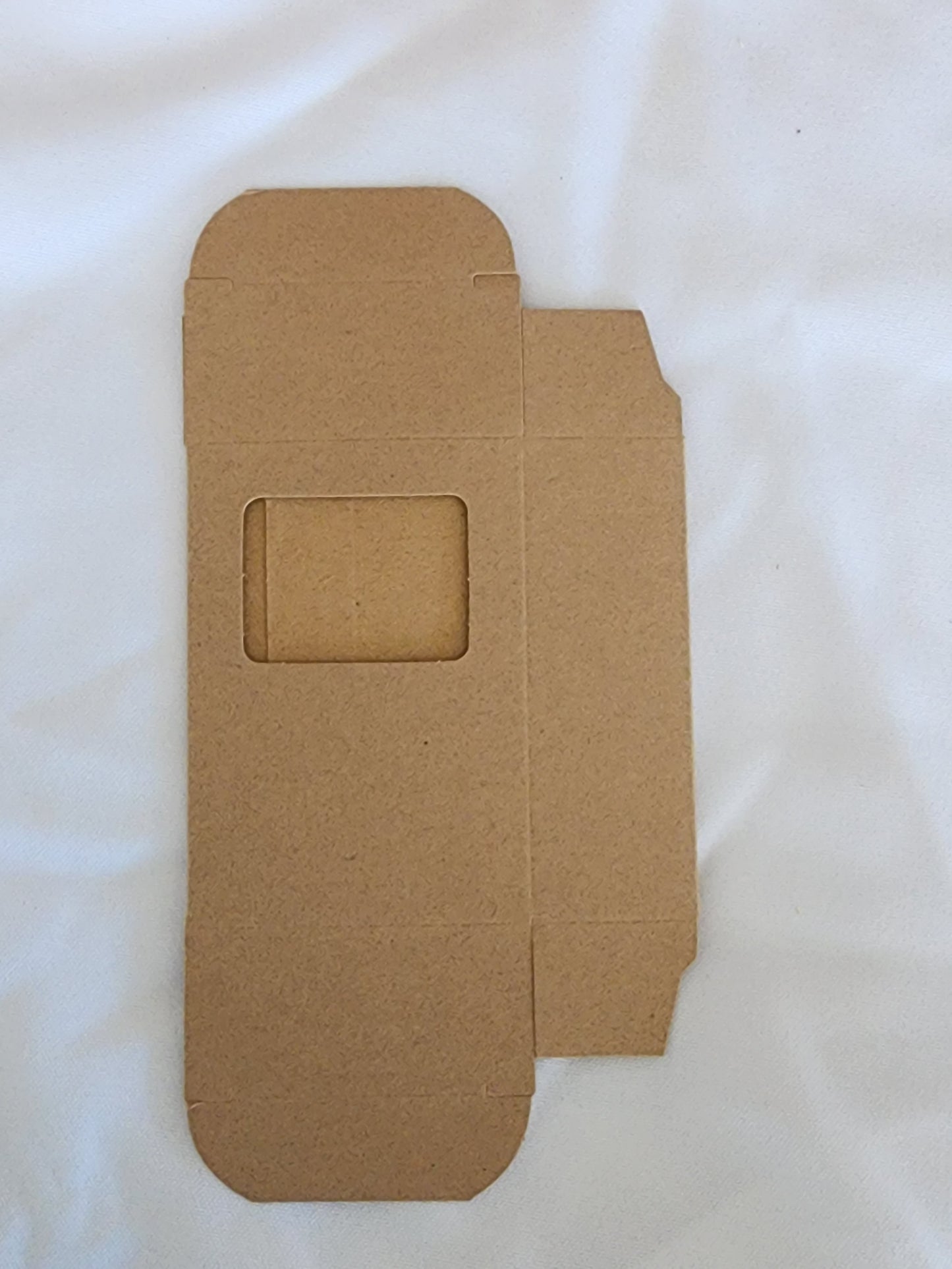 Caja para jabón con ventana Rectangular