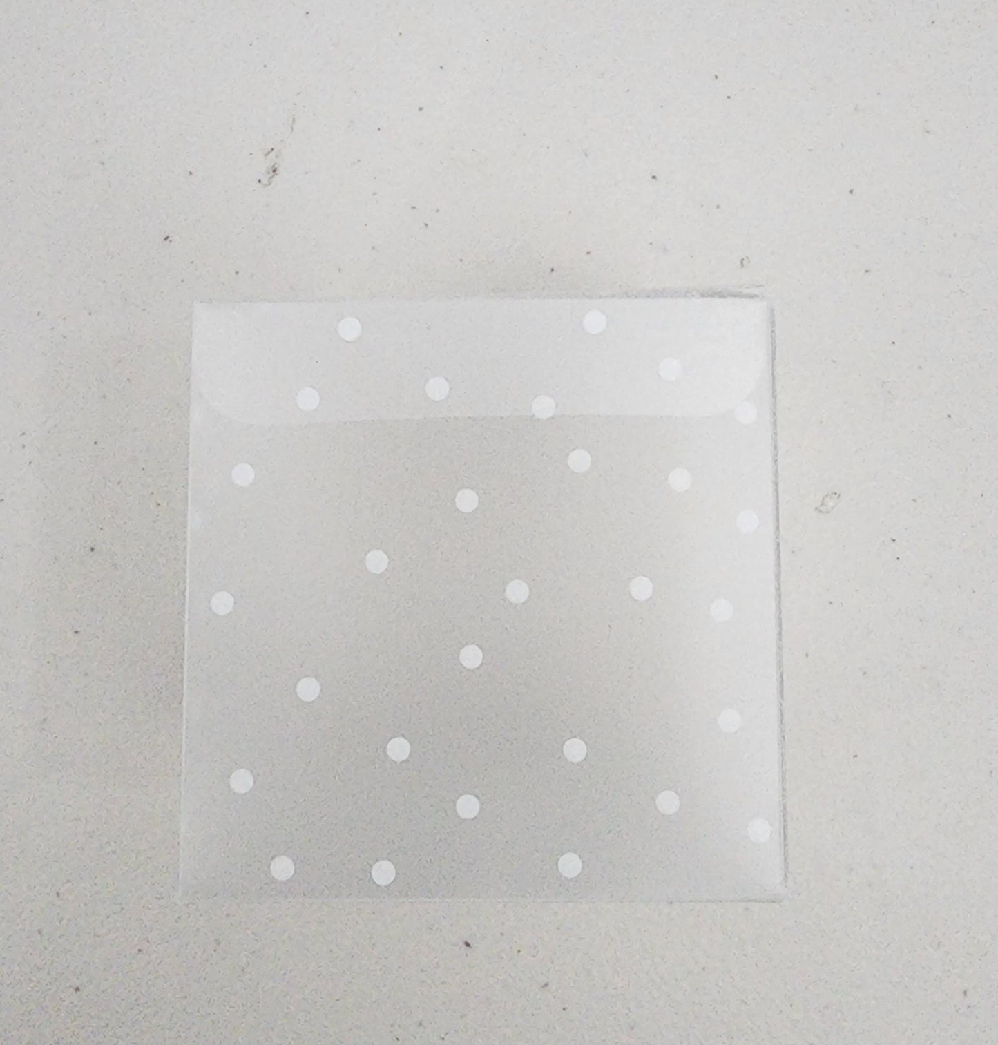 Cajita Clear con White Dots
