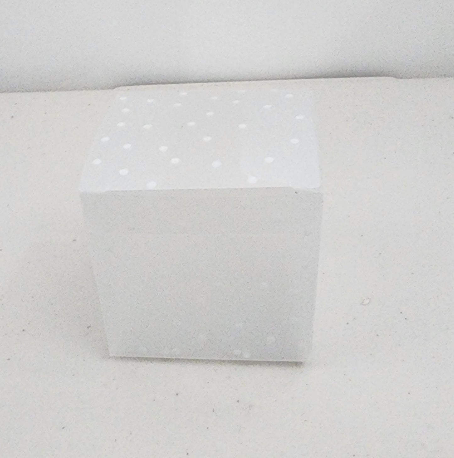 Cajita Clear con White Dots