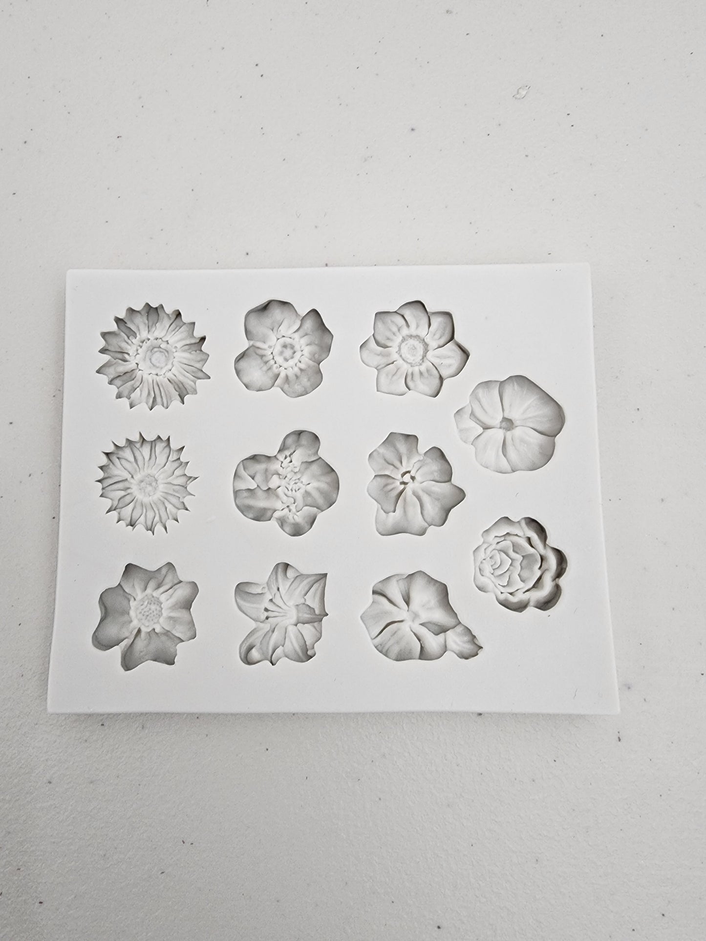 Molde de Silicon Mini Florecitas