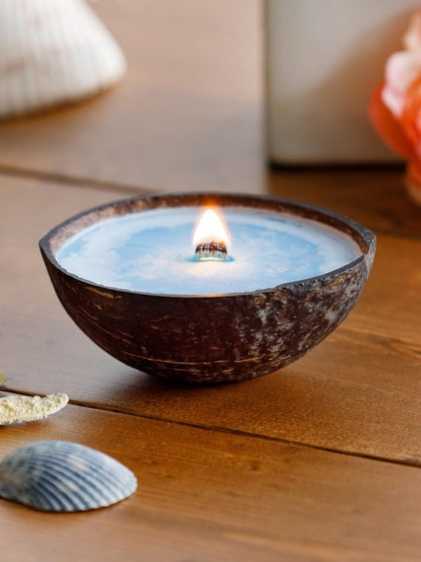 Medio Coco para Velas