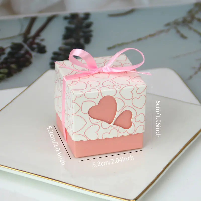 Cajitas Con Corazones Disponibles 3 colores