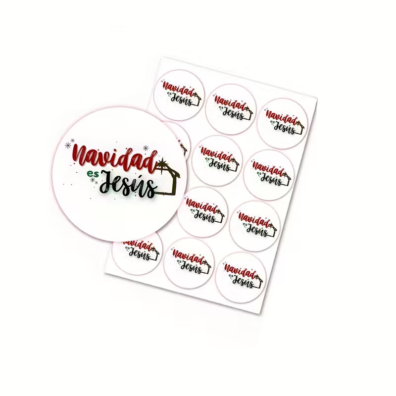 Stickers Navidad es Jesus