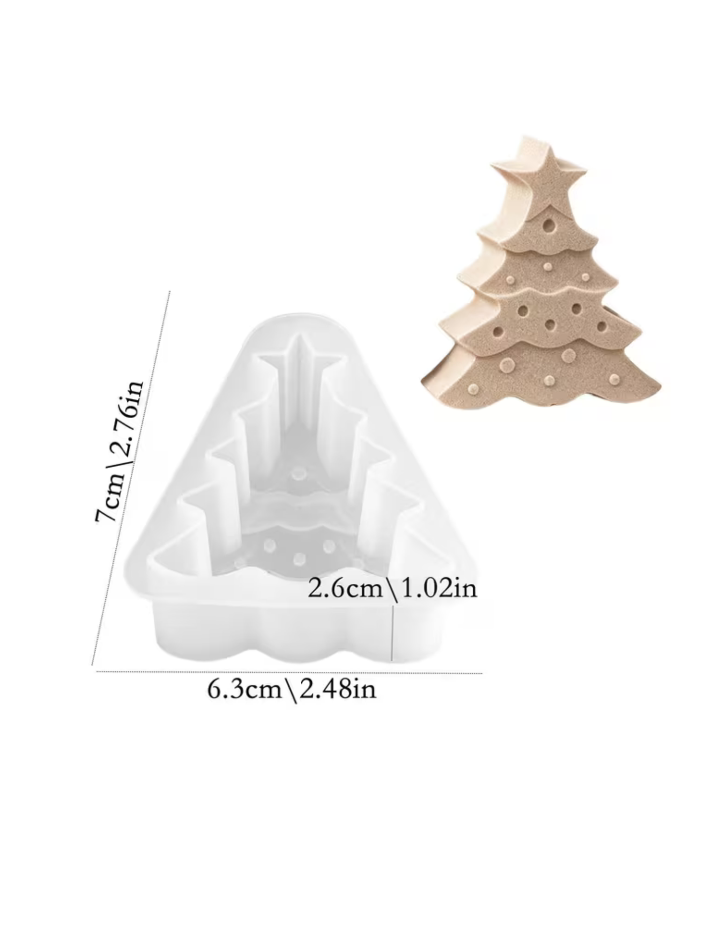 Molde Arbol con puntos
