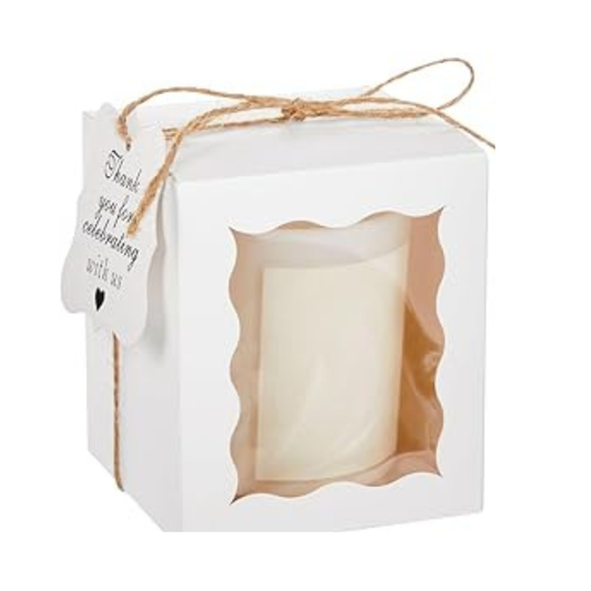 Caja Blanca para velas