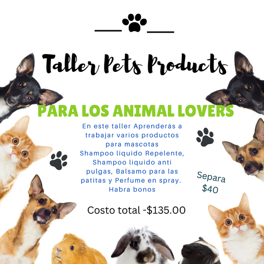 Taller Pets Products ($40 Deposito)