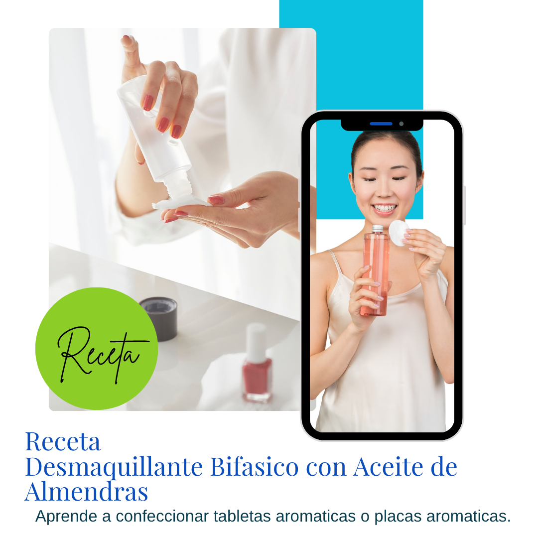 Receta Desmaquillante Bifásico con Aceite de almendras dulces