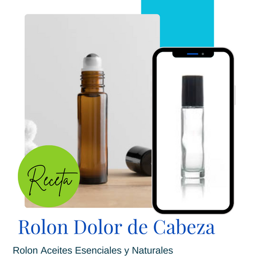 Receta Rolón para Dolor de Cabeza