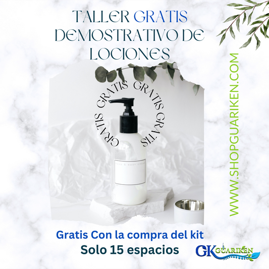 Taller Demostrativo Gratis Loción