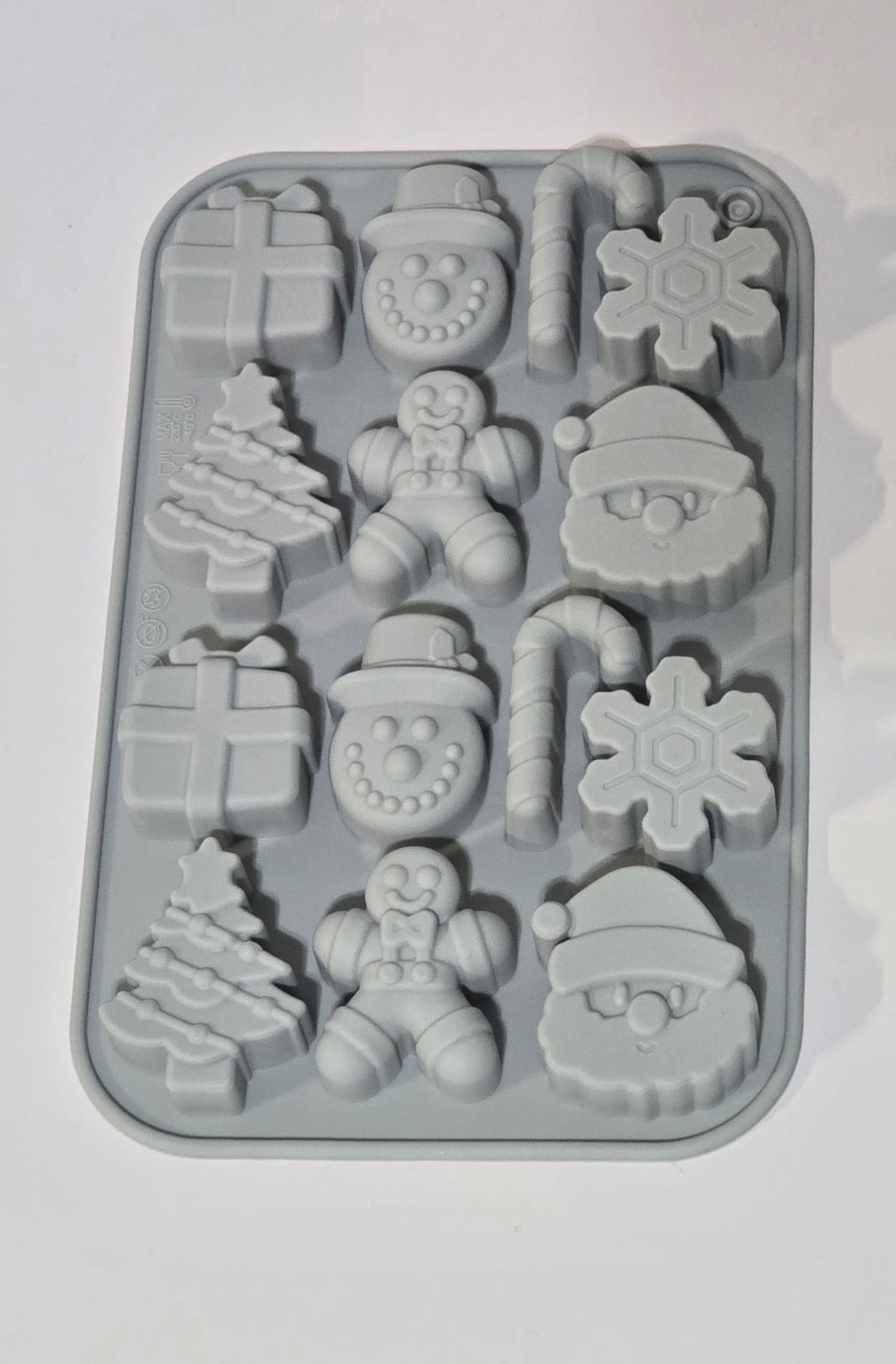 Molde diseños mixtos navideños