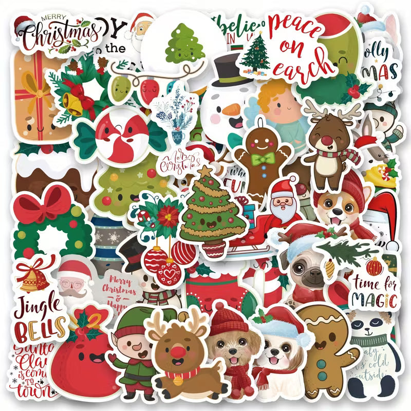 Stickers Navideños Mixtos