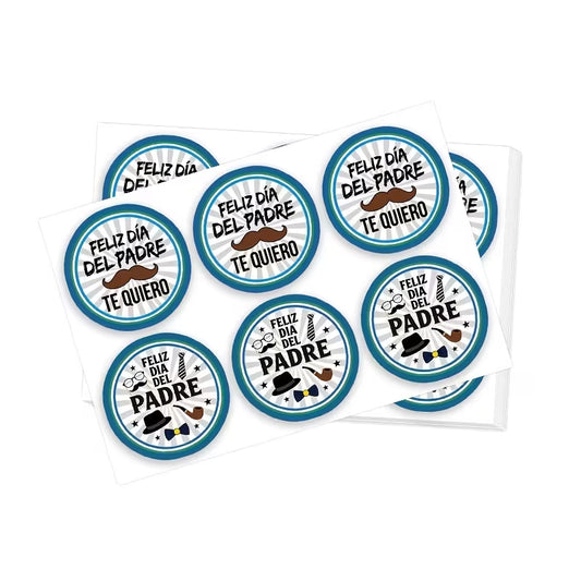 Stickers Feliz Dia Padre Te quiero