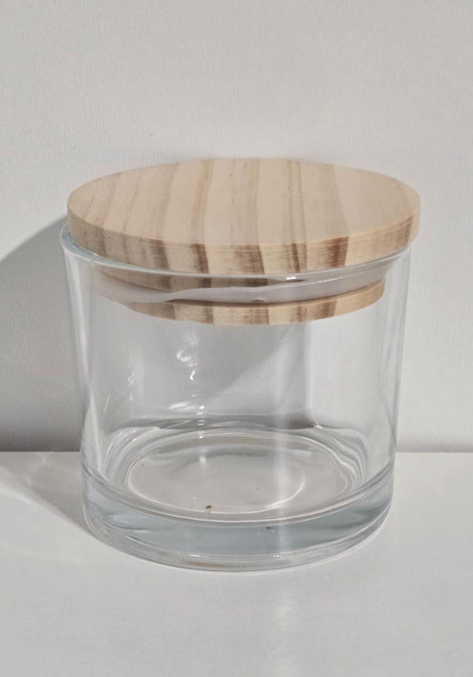 Envase de Cristal 4oz Clear Pkt 10