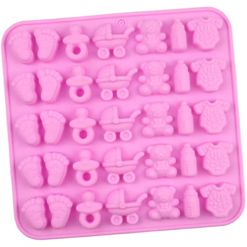 Molde cositas bebe variedad