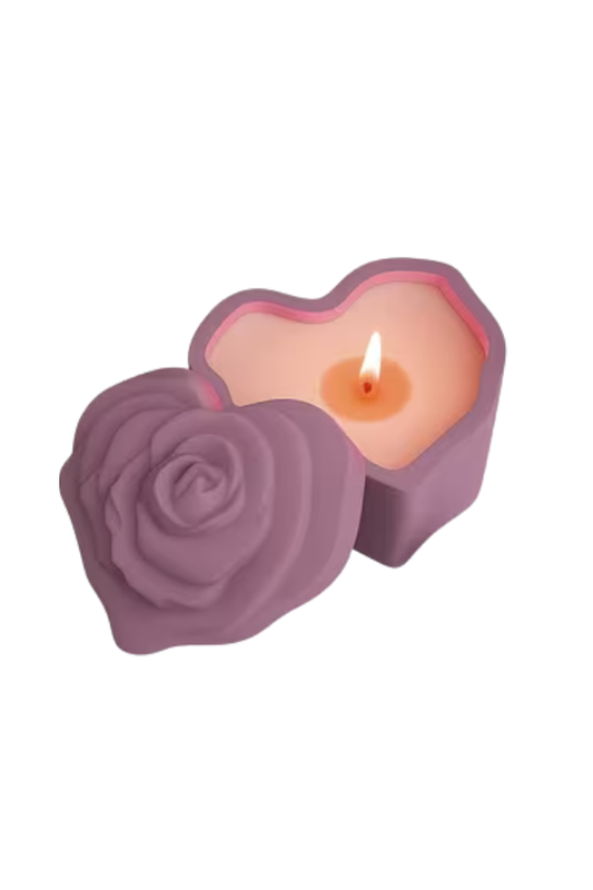Molde rosa con tapa Rosa