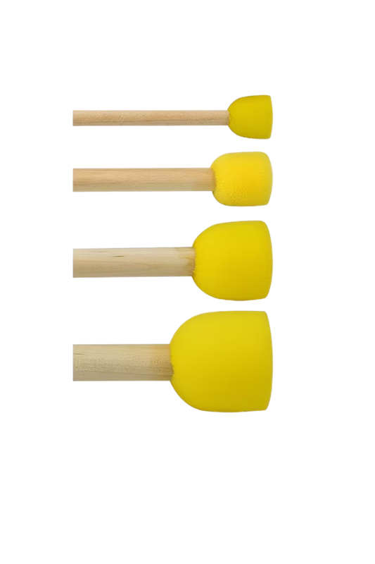 Esponjas con palito madera