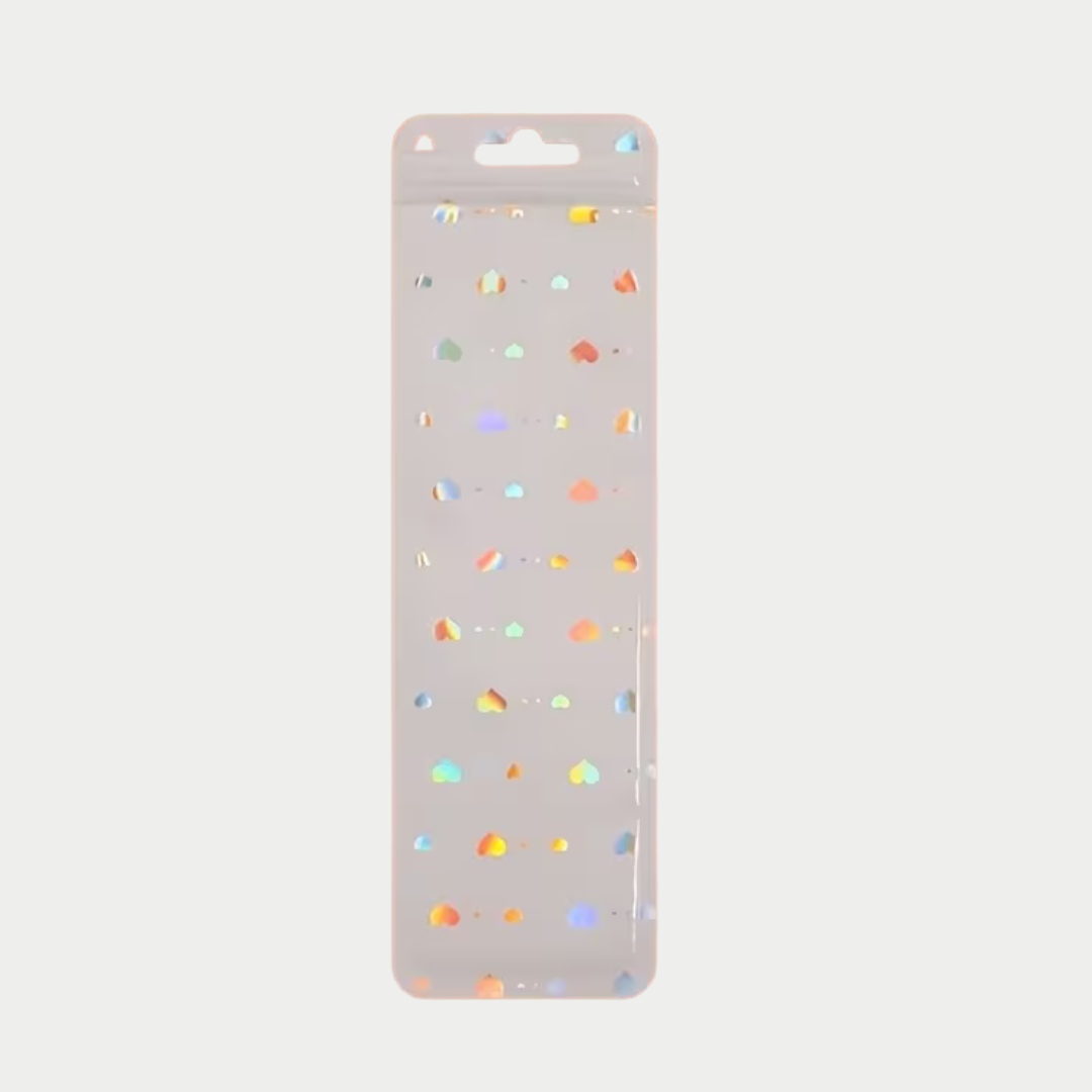 Fundas plata con corazones Finita