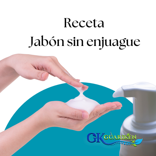 Receta Jabón sin enjuague