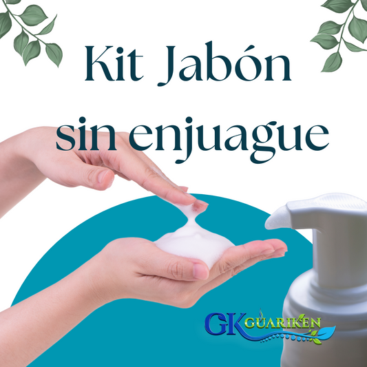 Kit para Jabón sin enjuague