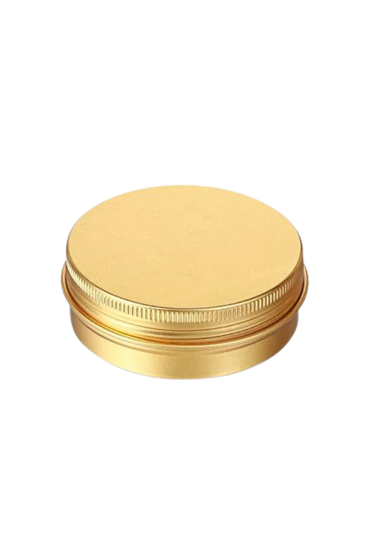 Latita plana de 2oz Dorada