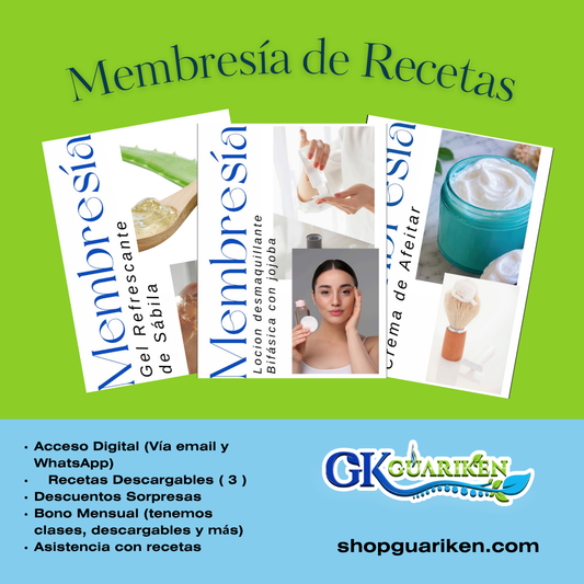 Membresía Premium Digital de Recetas