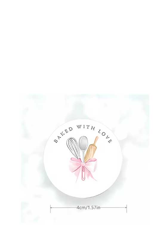 Stickers Baked with love