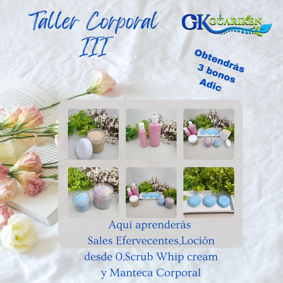 Taller Corporal III ($40 Deposito)