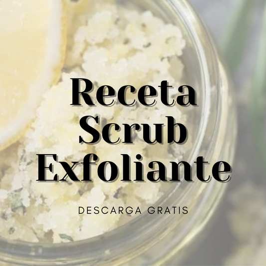 Receta para Scrub Exfoliante GRATIS