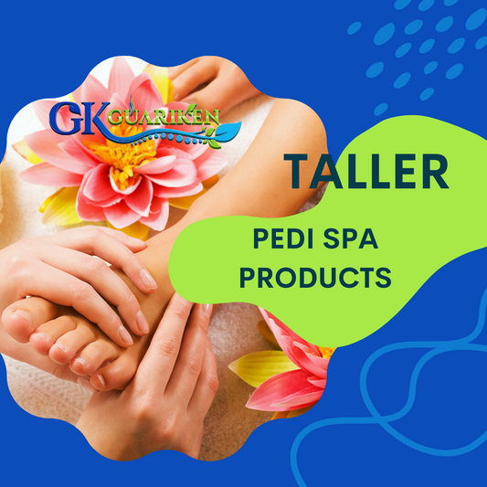 Taller Pedi Spa products ($40 Deposito)