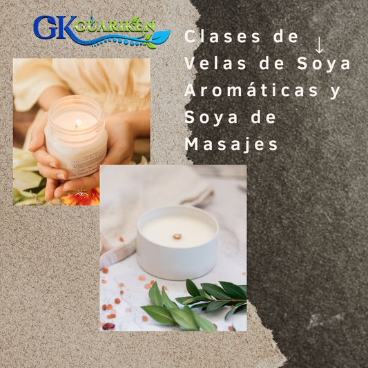 Taller Velas de Soya y Soya Masaje ($40 Deposito)